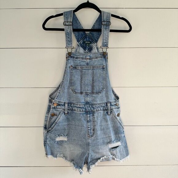 Wild Fable Women’s Extra Small Blue Denim Overalls - Picture 1 of 3